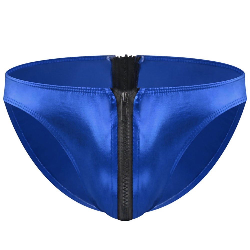 Slip homme confortable taille basse cuir jockstraps bikini officiel sous vêtement