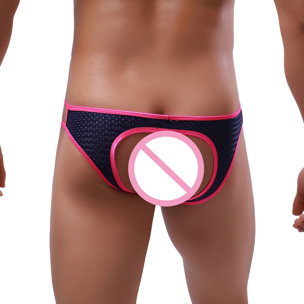 Sporty and Stylish Men's Backless Jockstrap Underwear Breathable Fabric - Picture 33 of 51
