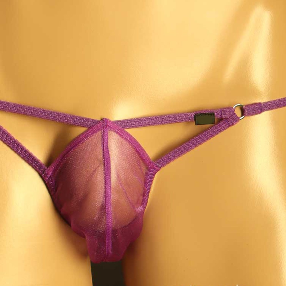 Sous-vêtements confortables pour hommes poche bombée maille basse hauteur offres cord