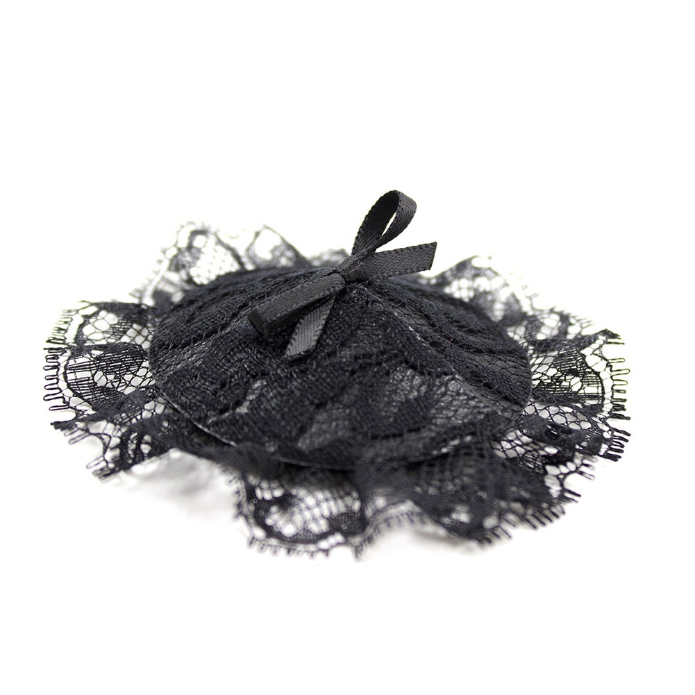 Séduisant cache tétons dentelle noire vente en gros autocollant pasties soutien-gorge coquet