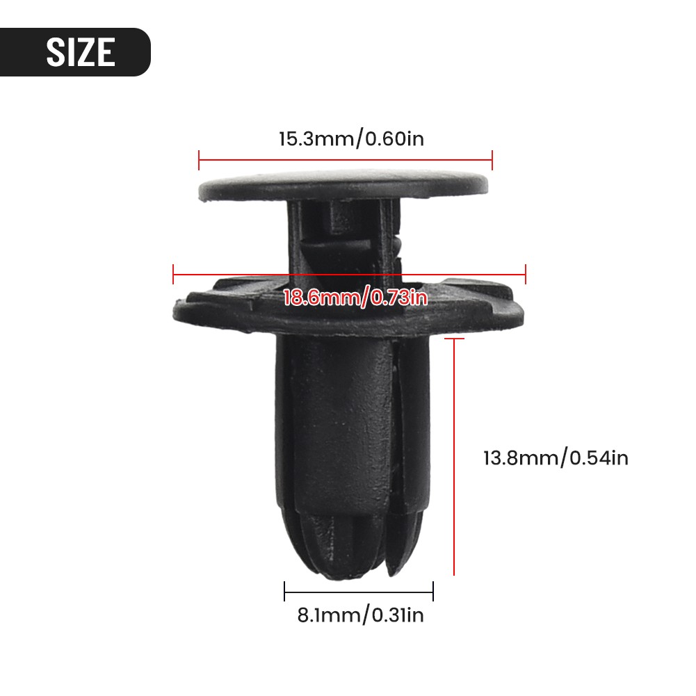 Front Bumper Push Clips Rivets Fastener For Hyundai I30 1420608250B/865952T500 - Bild 38 von 72