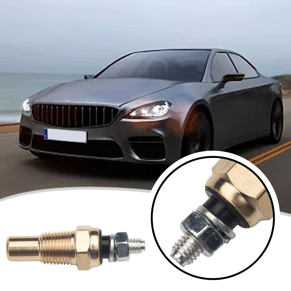 Gold WaterOil Temperature Temp Sensor 1/8 NPT Thread For Gauge Replacement - Picture 10 of 13