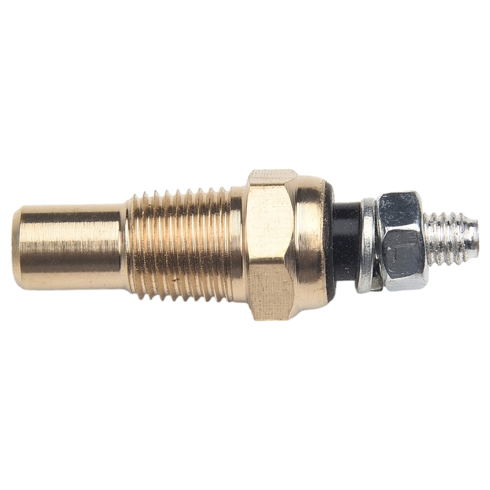Gold WaterOil Temperature Temp Sensor 1/8 NPT Thread For Gauge Replacement - Picture 12 of 13