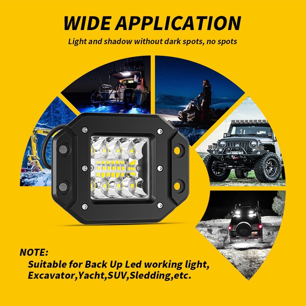 High Quality Off Road LED Work Light with Flush Mount for Car and Truck - Picture 34 of 47