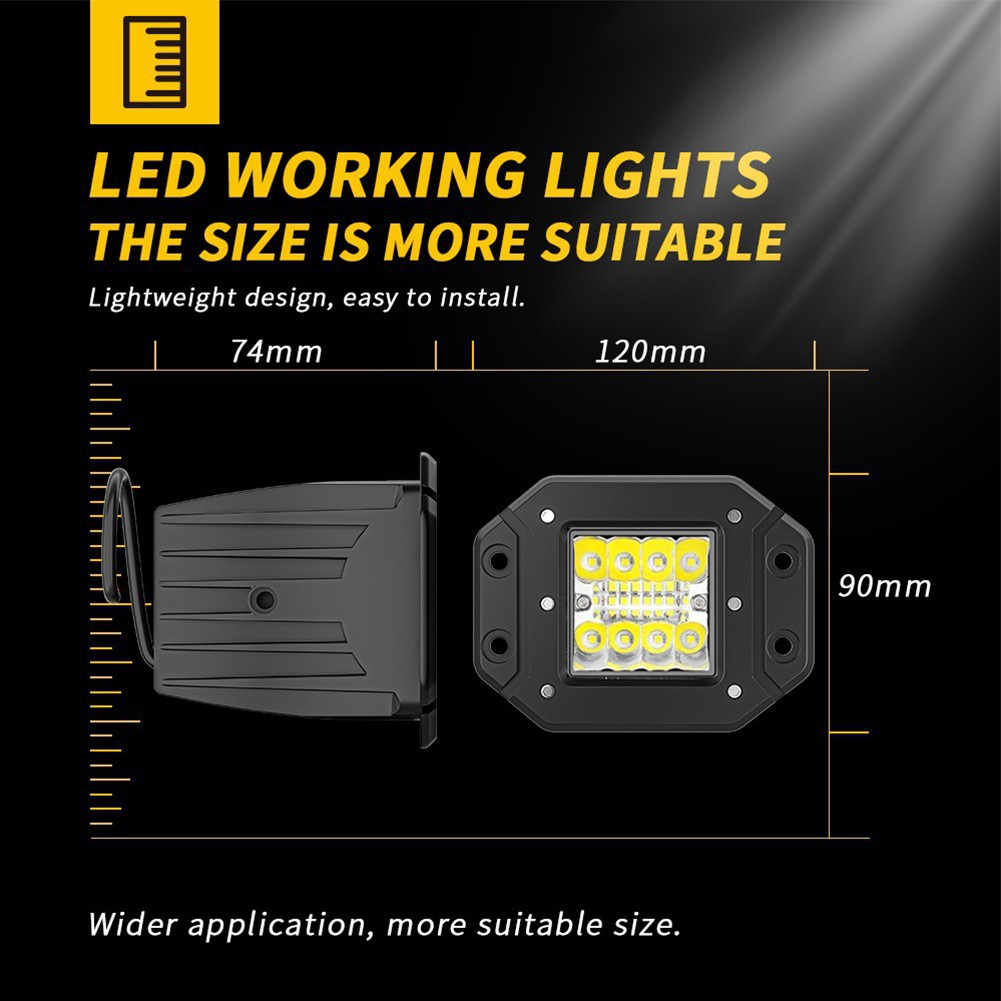 See More Clearly Off Road with this LED Work Light for Cars and Trucks - Picture 35 of 47