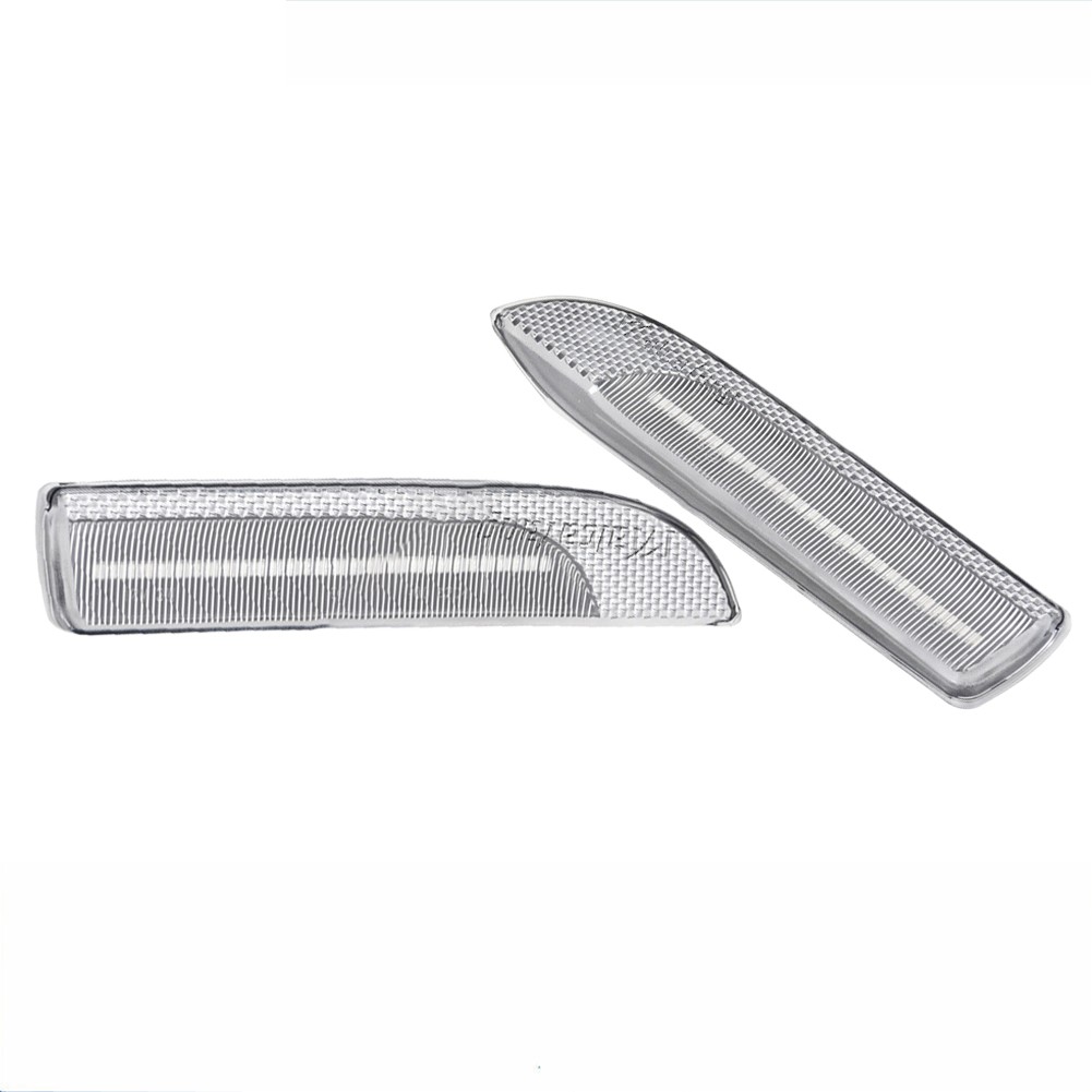 2pcs DC 12-24V LED Dynamic Side Marker Light Turn Signal Indicator Lamp Kit - Picture 11 of 13