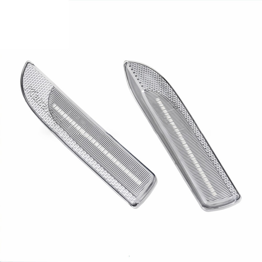 2pcs DC 12-24V LED Dynamic Side Marker Light Turn Signal Indicator Lamp Kit - Picture 12 of 13