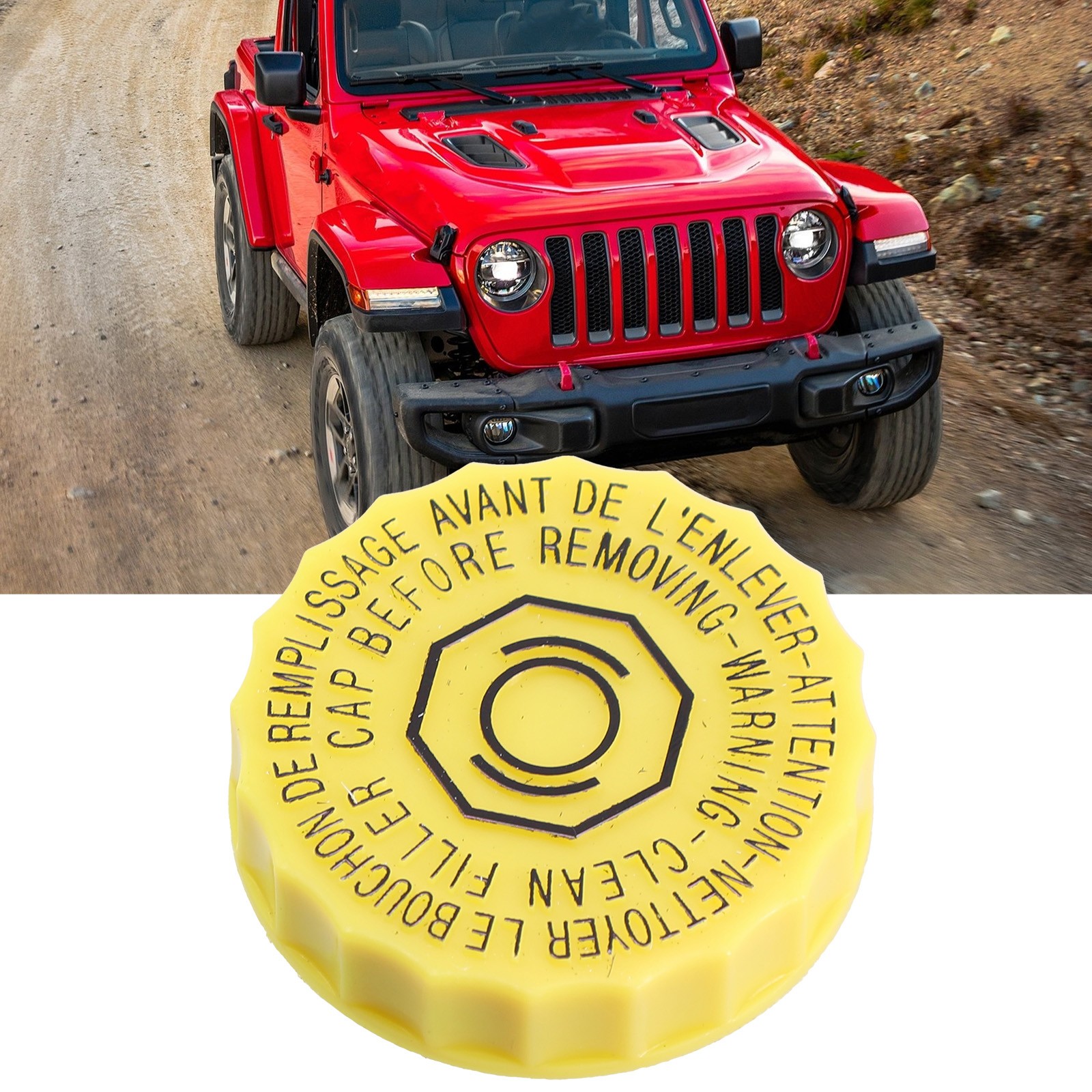 Protective Brake Master Cylinder Cap Cover for For JEEP For DODGE Models - Picture 11 of 16