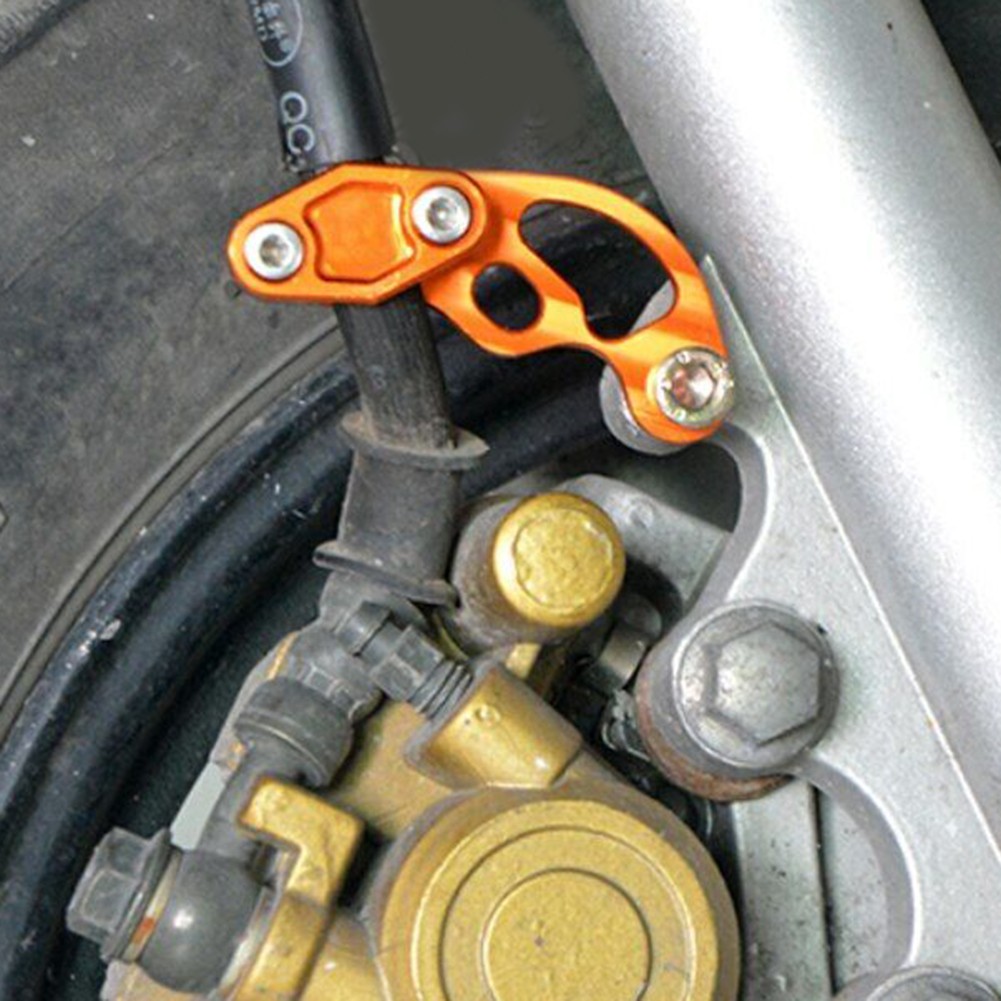Pince de tuyau d'huile général alliage d'aluminium orange général accessoire - Photo 26/28