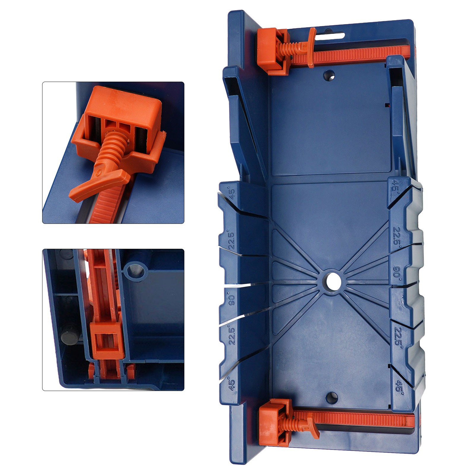 Top-quality Mitre Saw Box Multifunction 1Pcs ABS Plastic Clamping Cutting