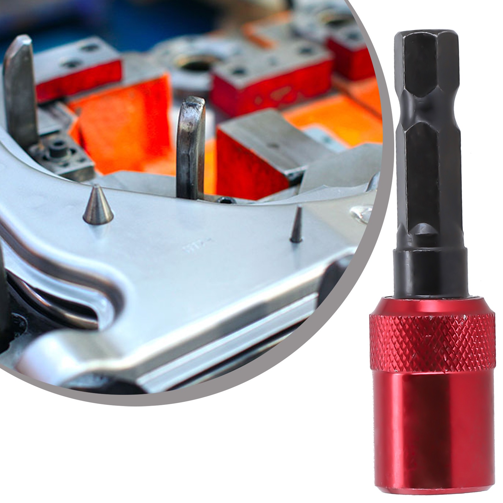 Hex Shank Magnetic Screwdriver Bit Holder Extension Rod 60mm Tool Accessories - Picture 33 of 39