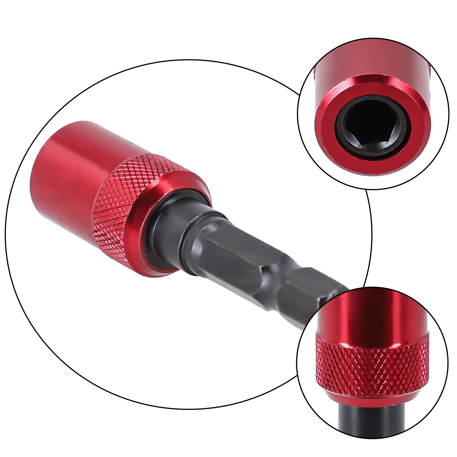 Hex Shank Magnetic Screwdriver Bit Holder Extension Rod 60mm Tool Accessories - Picture 27 of 39