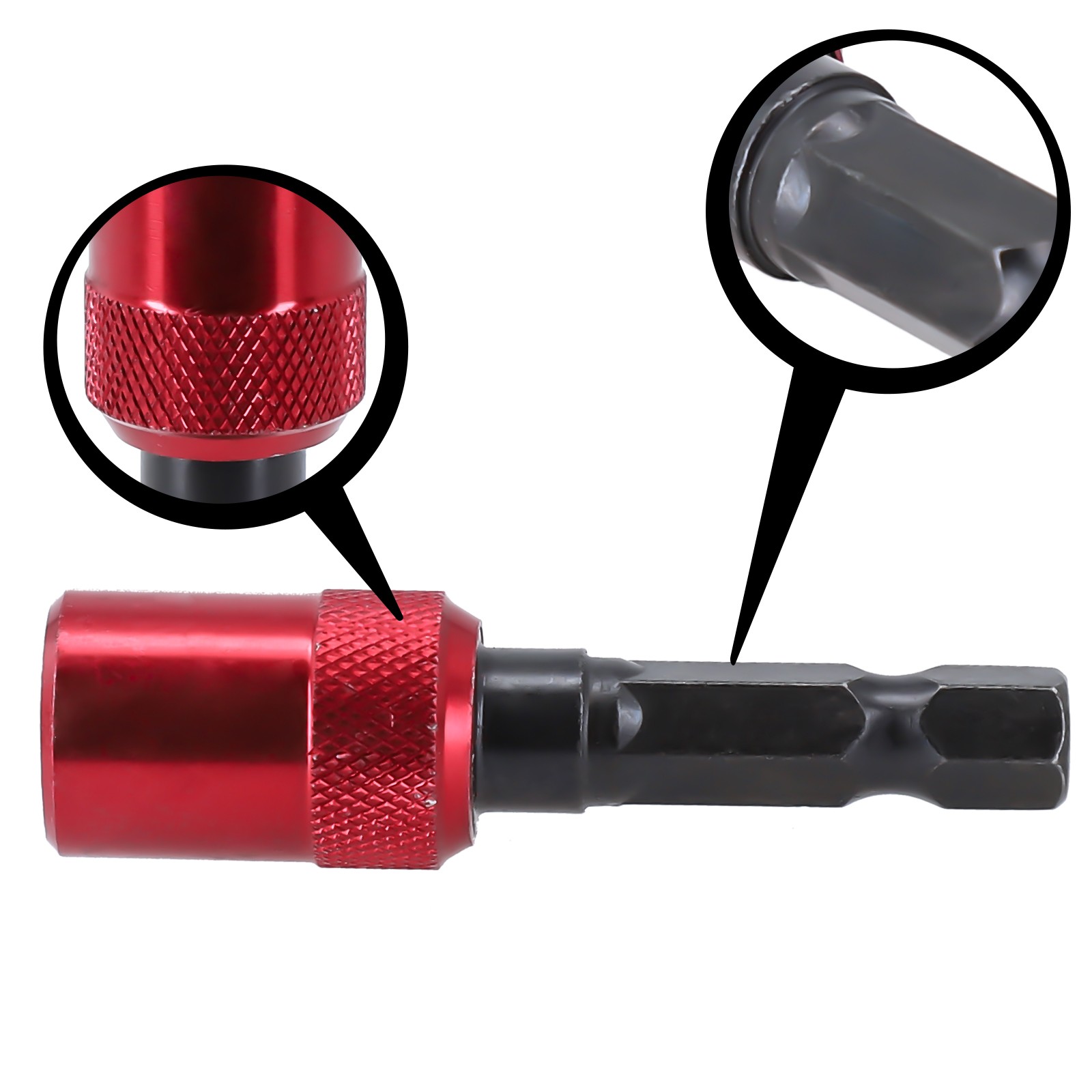 Hex Shank Magnetic Screwdriver Bit Holder Extension Rod 60mm Tool Accessories - Picture 29 of 39