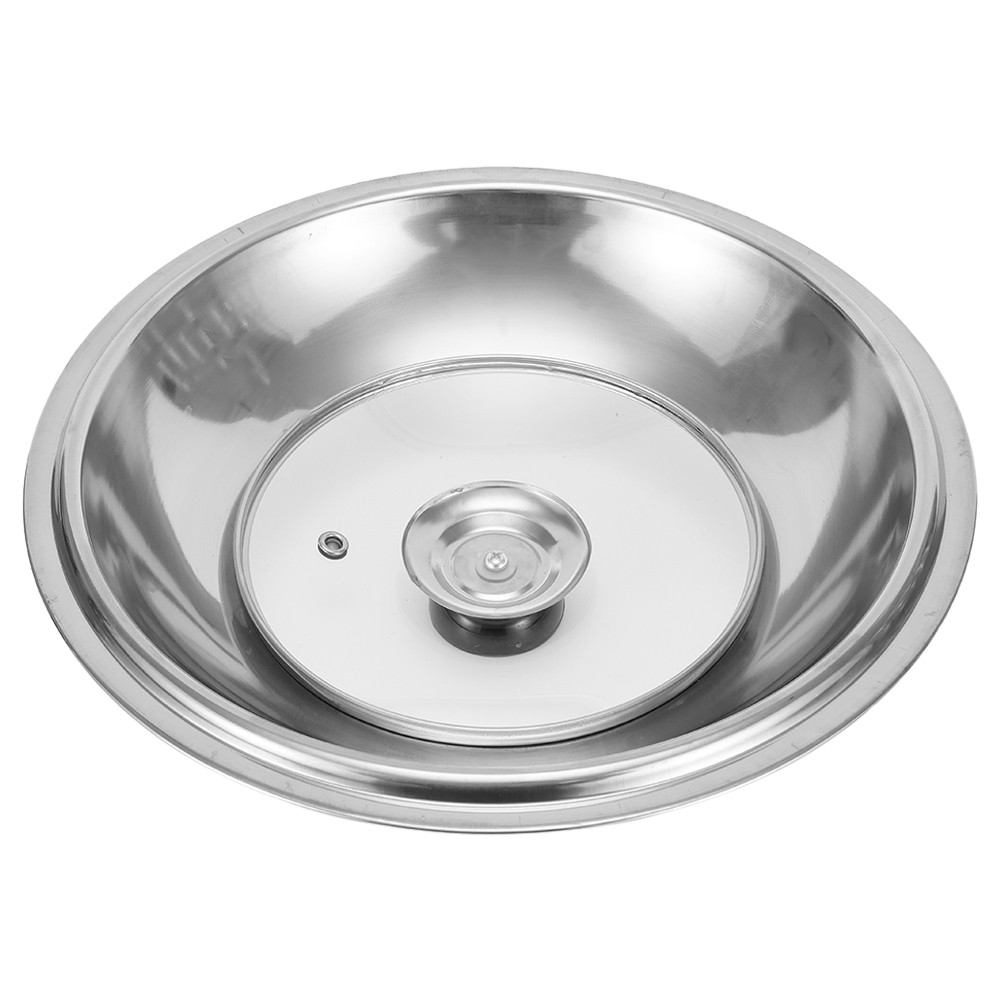 Topfdeckel Wokdeckel Kombi Gemüsedeckel 36CM 38CM Topfdeckel Edelstahl - Bild 20 von 81
