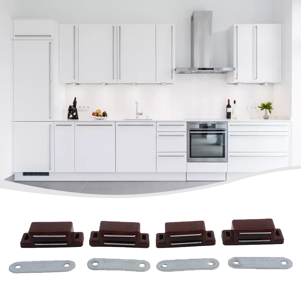 Türsauger Magnetverschluss 4 Stück 45*15*14mm Ersatzteile Bücherregal Schrank - Bild 22 von 29