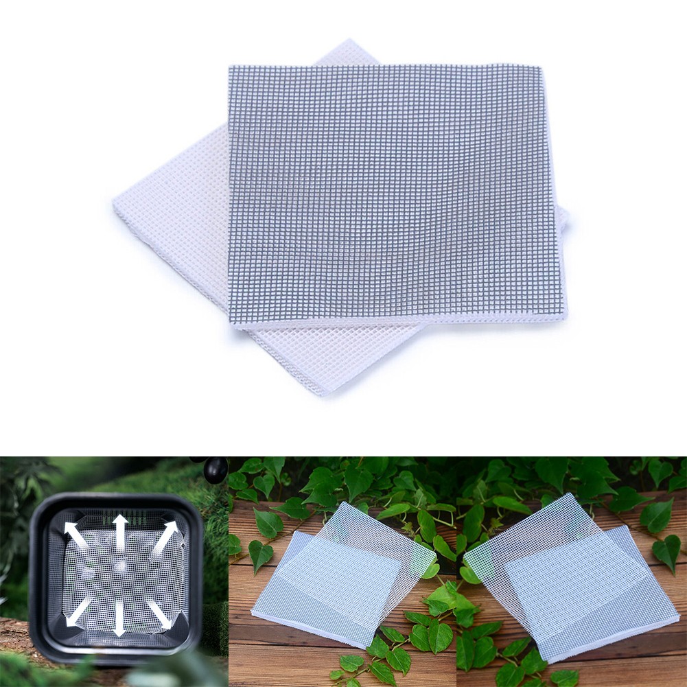 CUSTOM SHAPE CUT Mesh Pad for Bottom of Flower Pots Long lasting ...