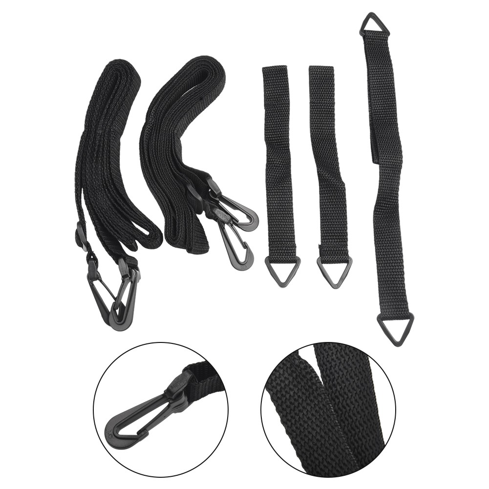 Black Wind Protection Strap for Large For Cantilever Parasols Adjustable Design - Zdjęcie 4 z 12