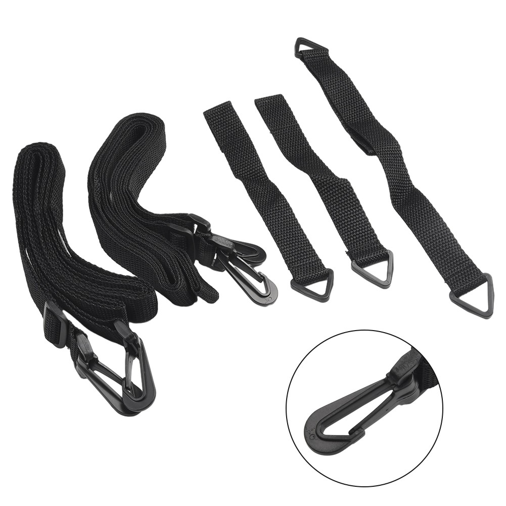 Black Wind Protection Strap for Large For Cantilever Parasols Adjustable Design - Zdjęcie 3 z 12