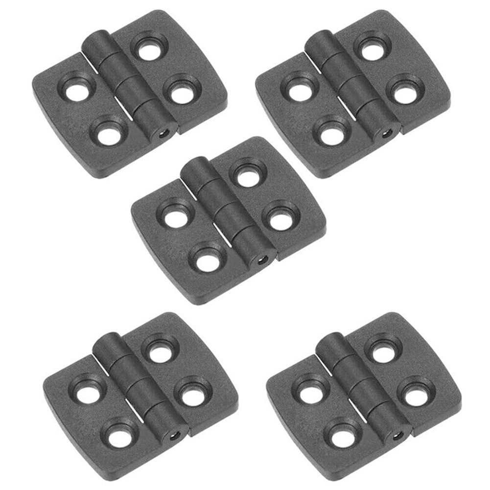 Affordable Set of Mini Plastic Hinges for Cabinets and Furniture 10 Pieces