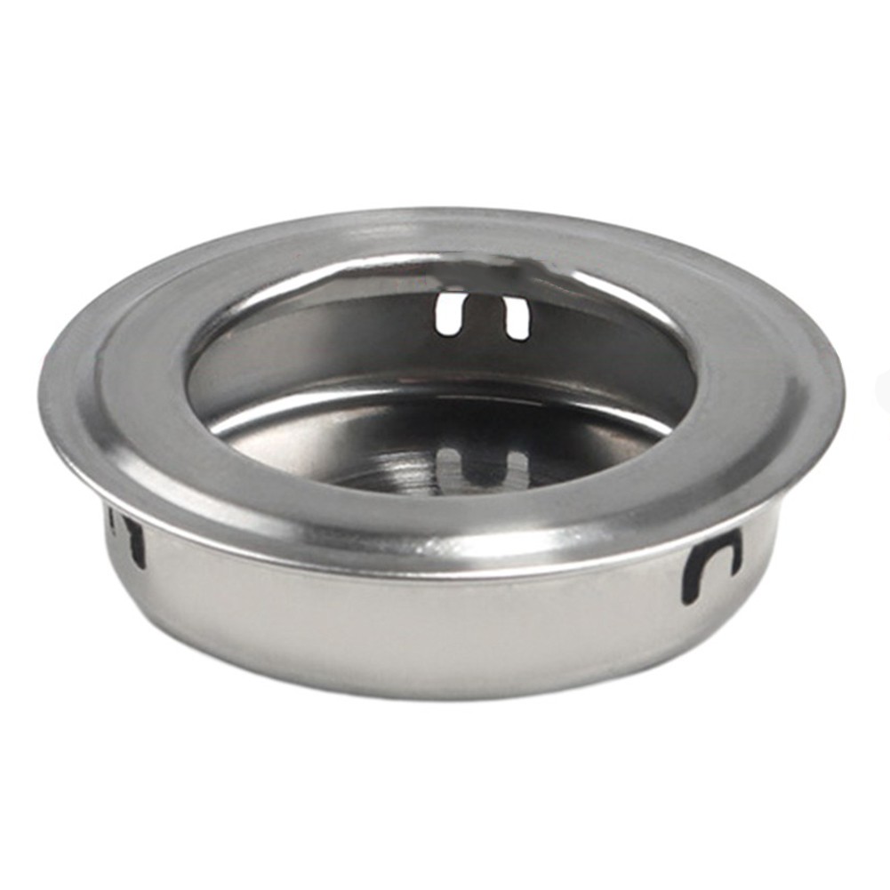Round Flush Pull Handle for Sliding Pocket Doors Stainless Steel Satin Finish