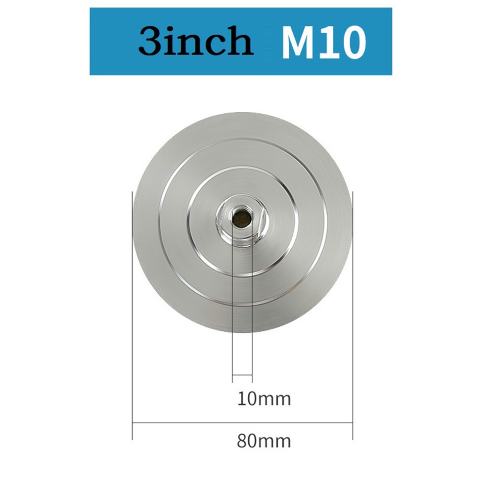 Sleek and Functional 4 Inch Backer Pad Made of Strong Aluminum Material - Picture 13 of 67