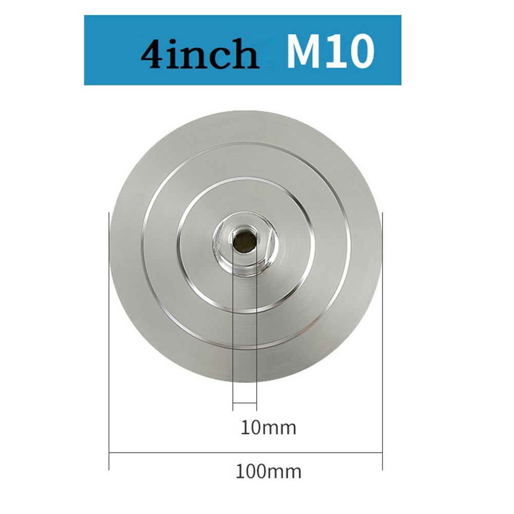 Sleek and Functional 4 Inch Backer Pad Made of Strong Aluminum Material - Picture 34 of 67
