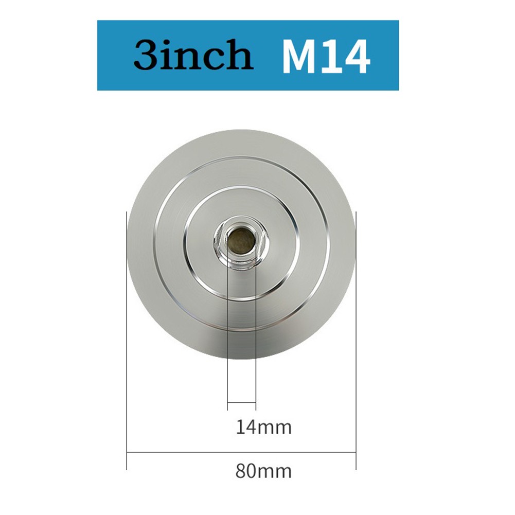 Sleek and Functional 4 Inch Backer Pad Made of Strong Aluminum Material - Picture 22 of 67