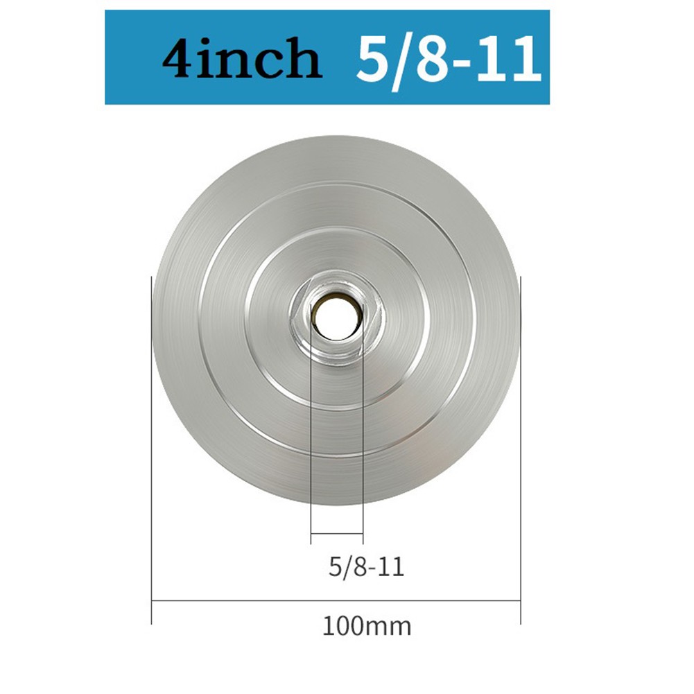 Sleek and Functional 4 Inch Backer Pad Made of Strong Aluminum Material - Picture 66 of 67