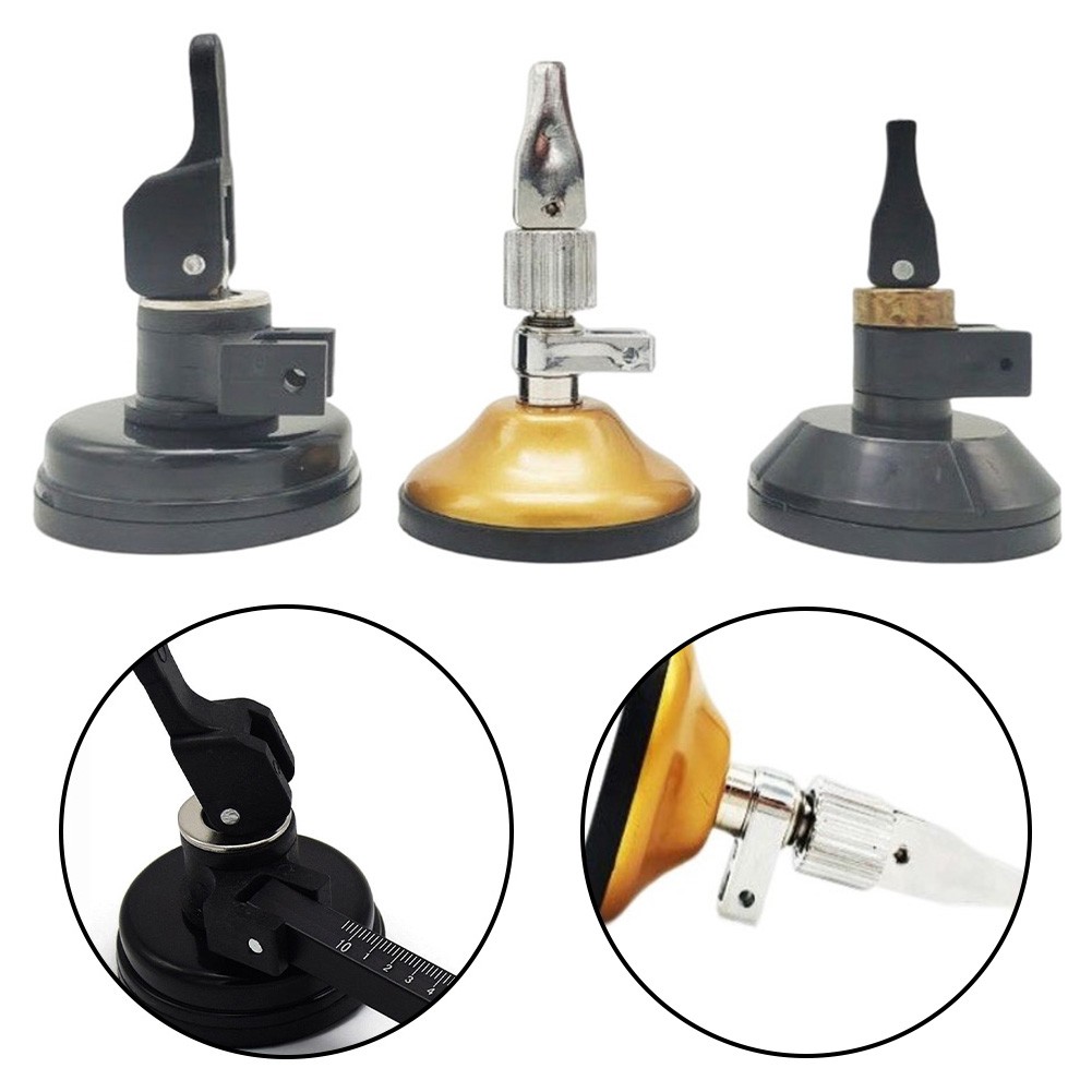 Circular Glass Cutter with Metal Alloy Handle and Rubber Suction Cup-image