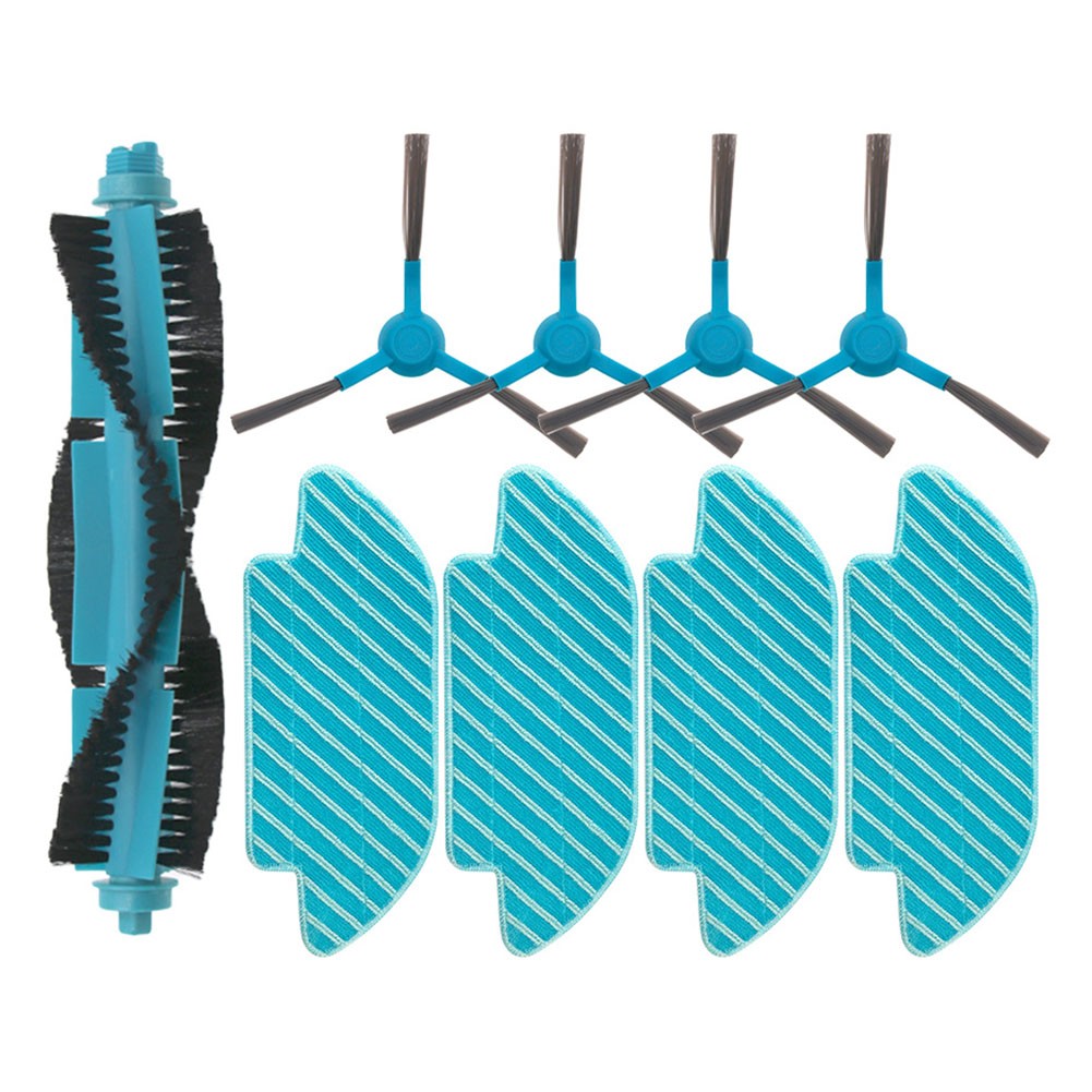 Replacement Roller Brush and Side Brush Kit for Shellbot Vacuum Cleaner