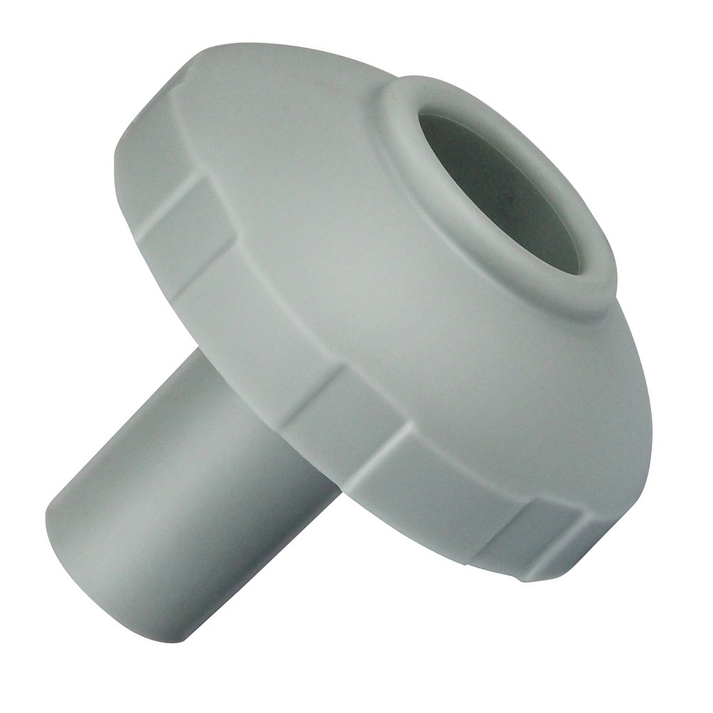 Poolauslass-Anschlüsse Für Intex Pools - Siebanschluss Set 3,8 Cm Grau