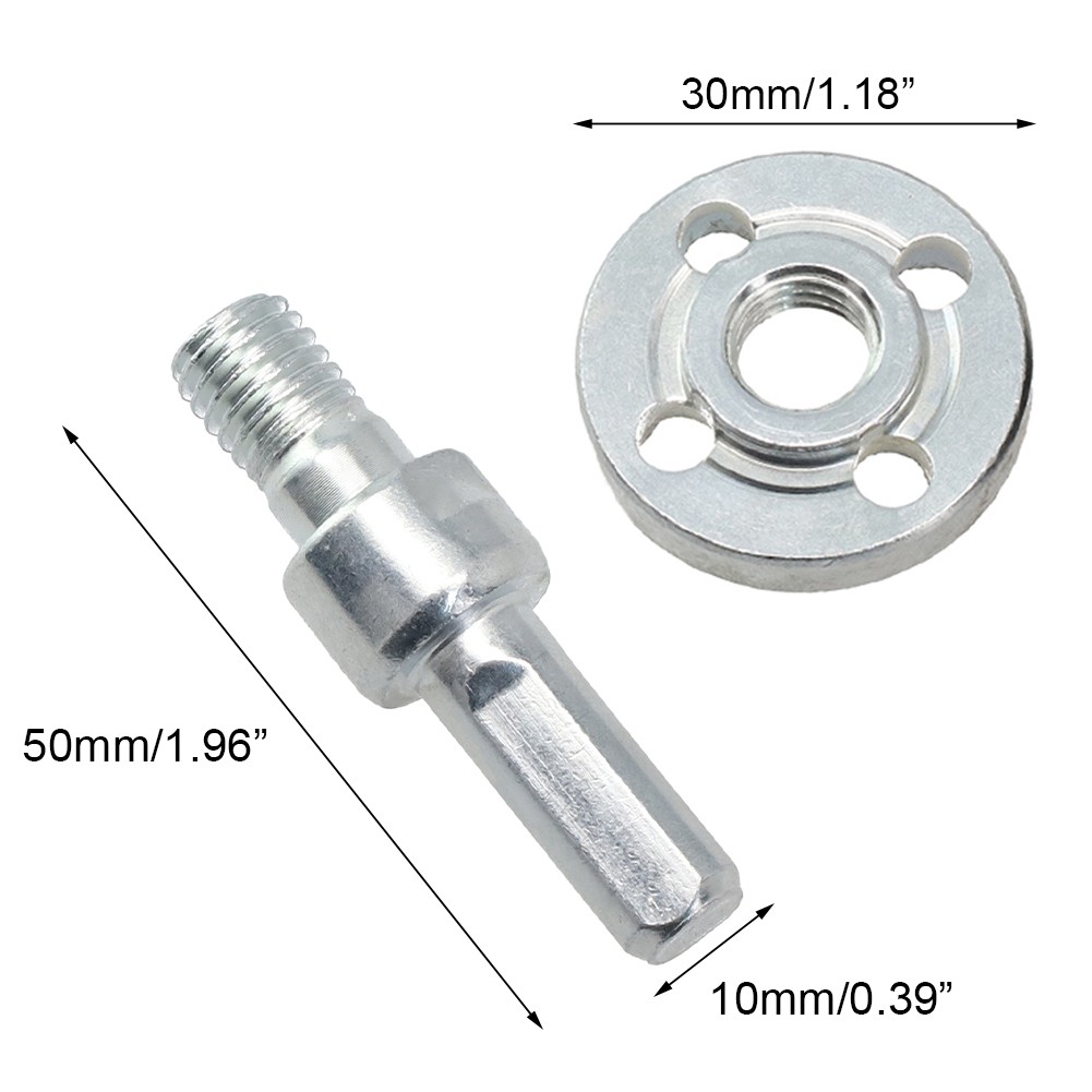 Electric Drill to Angle Grinder Connecting Rod Adapter Accessories 10mm - Picture 33 of 35