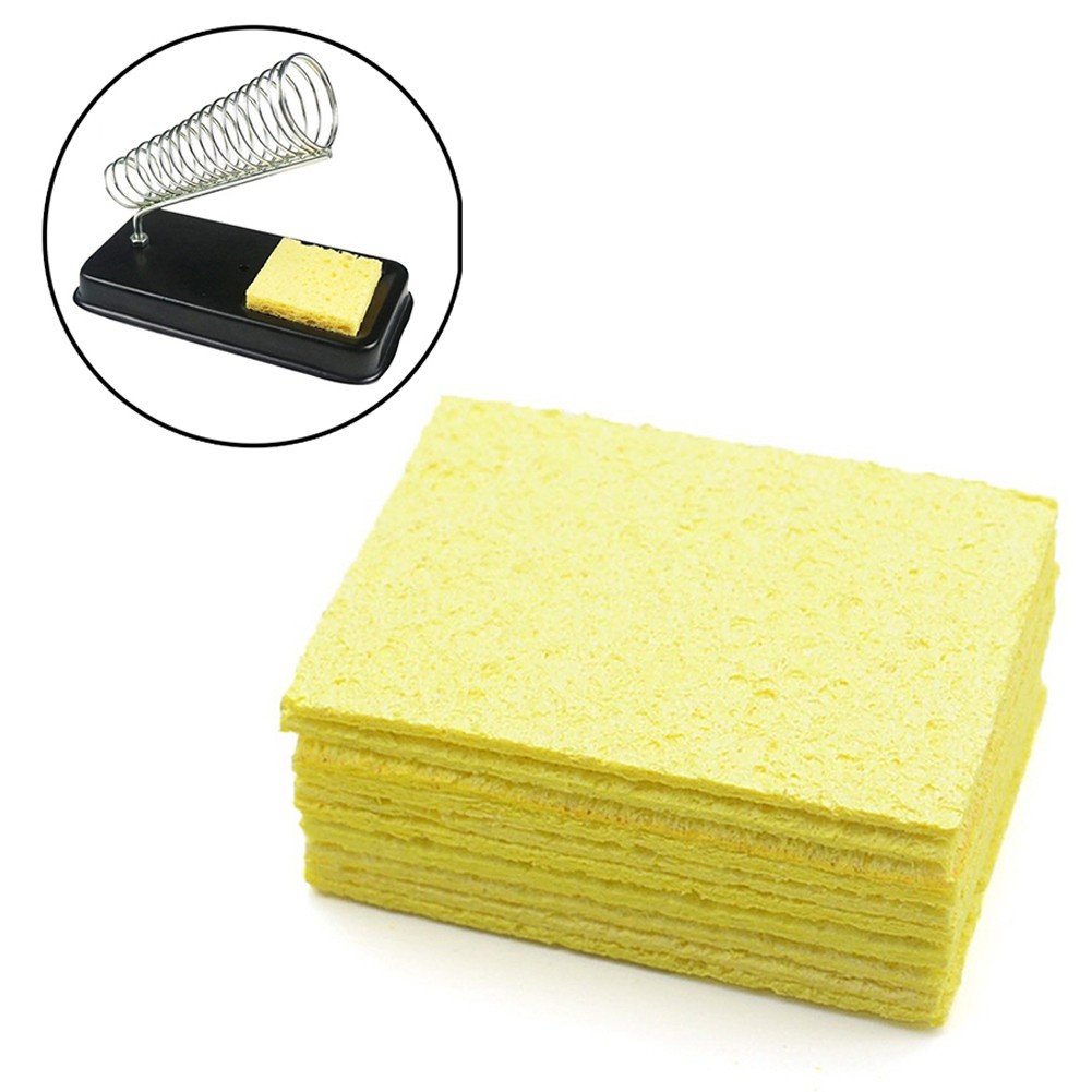 High Absorbent Sponge for Soldering Iron Tips Moist & Long lasting 10pcs