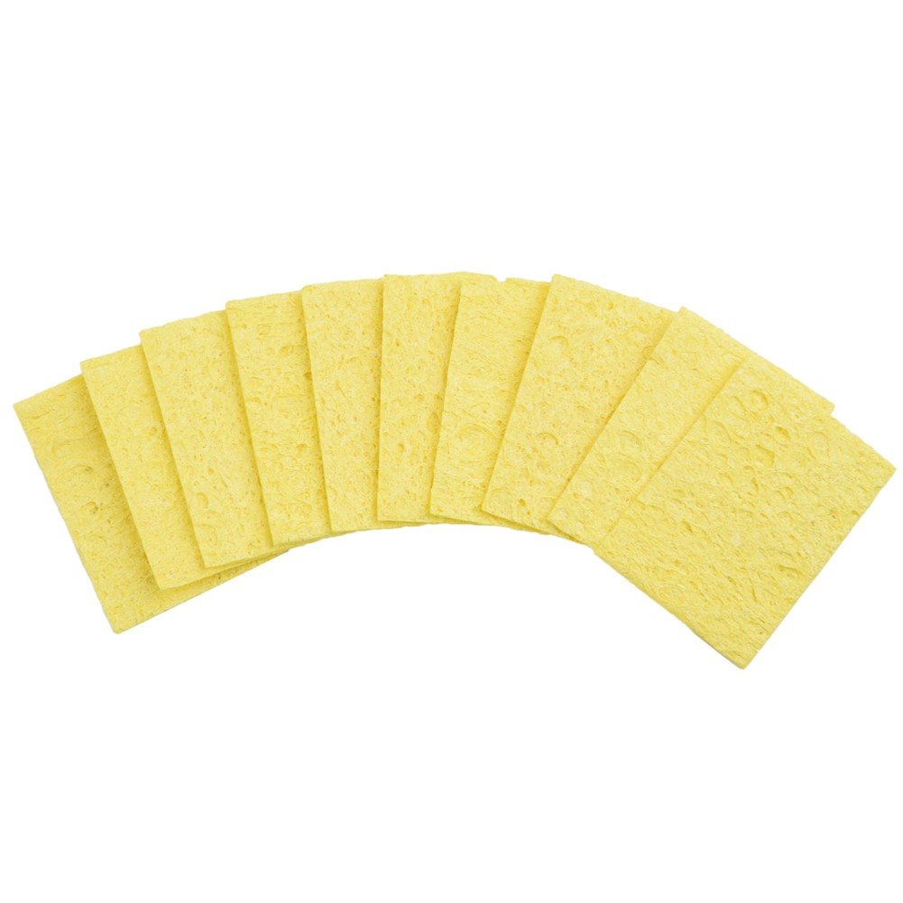 High Absorbent Sponge for Soldering Iron Tips Moist & Long lasting 10pcs