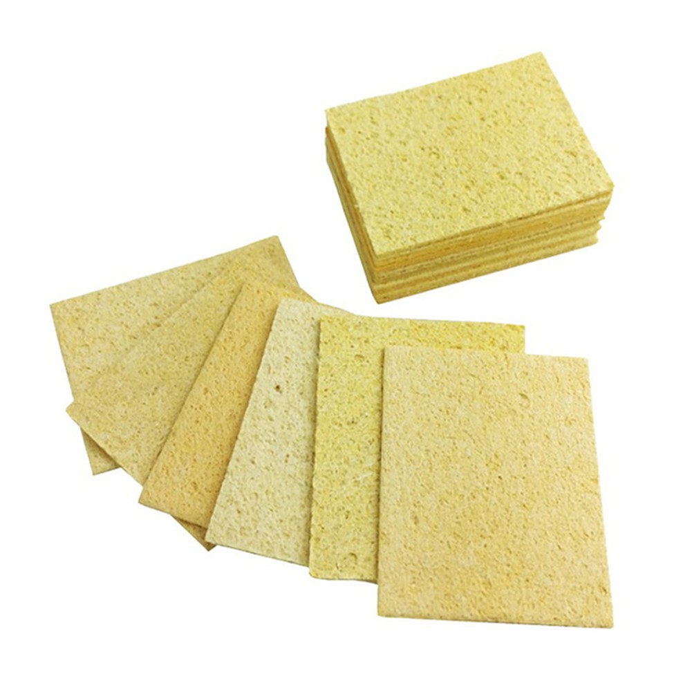 High Absorbent Sponge for Soldering Iron Tips Moist & Long lasting 10pcs