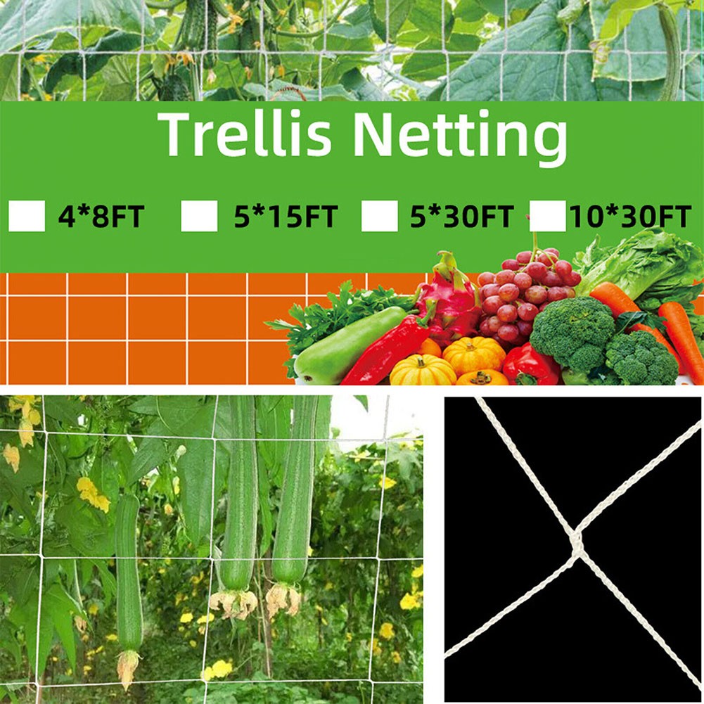 Garden Trellis System Reliable Mesh Netting for Climbing Plants 5x60FT - Picture 15 of 24