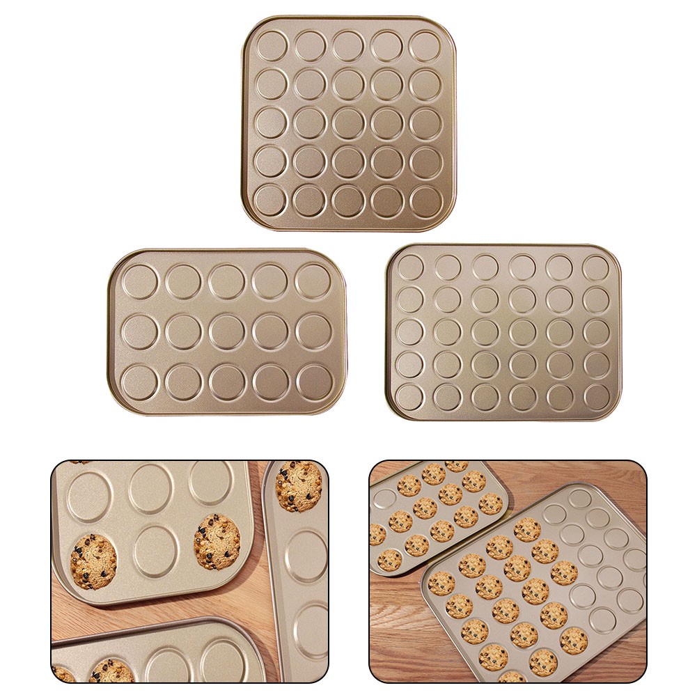 Erstellen Sie perfekte Macarons mit dieser DIY Schokoladengebäck Backblech Matt - Bild 4 von 28