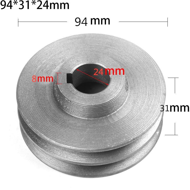 Zahnriemen Keilriemenscheibe Doppelnut Elektrowerkzeug Zubehör Ø 50mm-100 - Bild 95 von 99