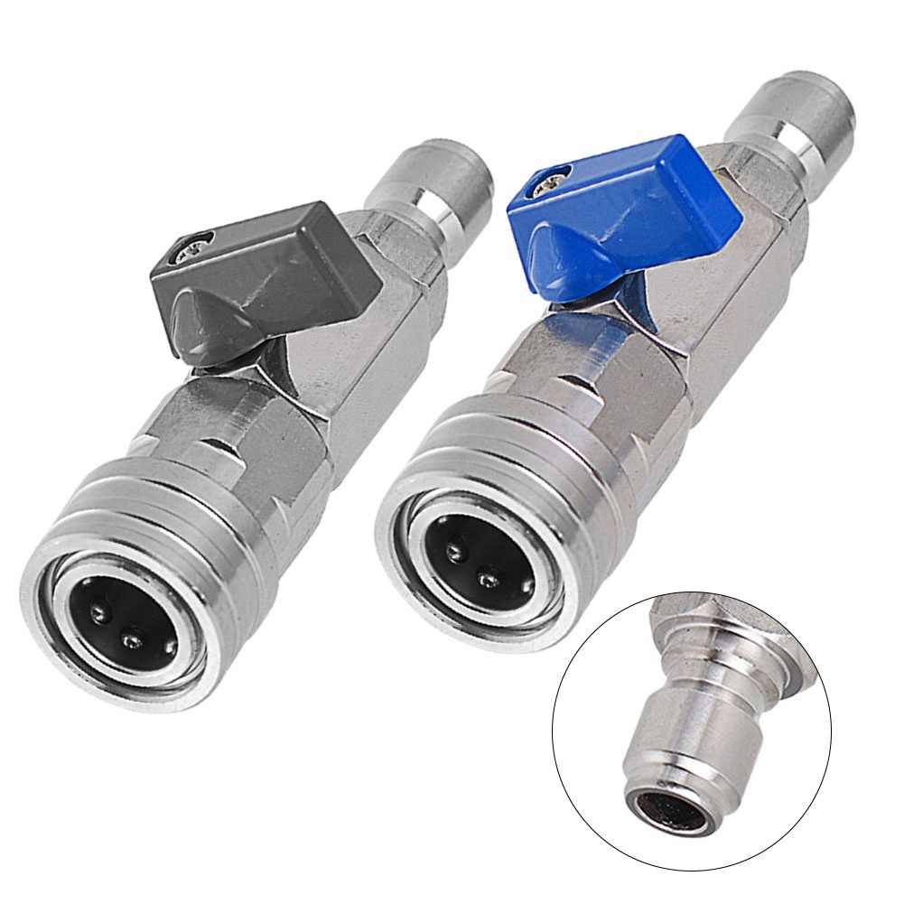 High Pressure Washer Ball Valve Kit Perfect for Patio and Siding Cleaning