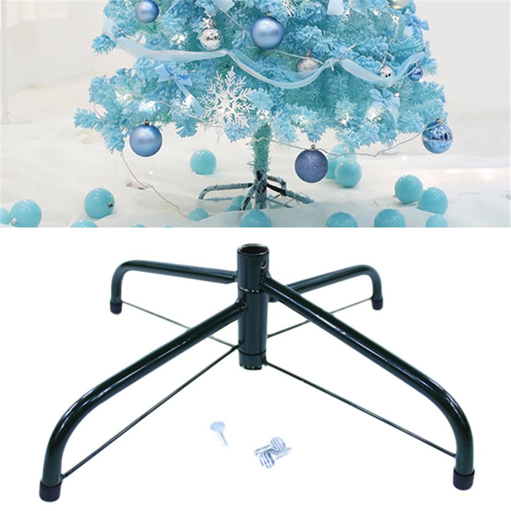 Folding Christmas Tree Iron Tripod, Christmas Tree Metal Base Bracket Decoration - Picture 34 of 49