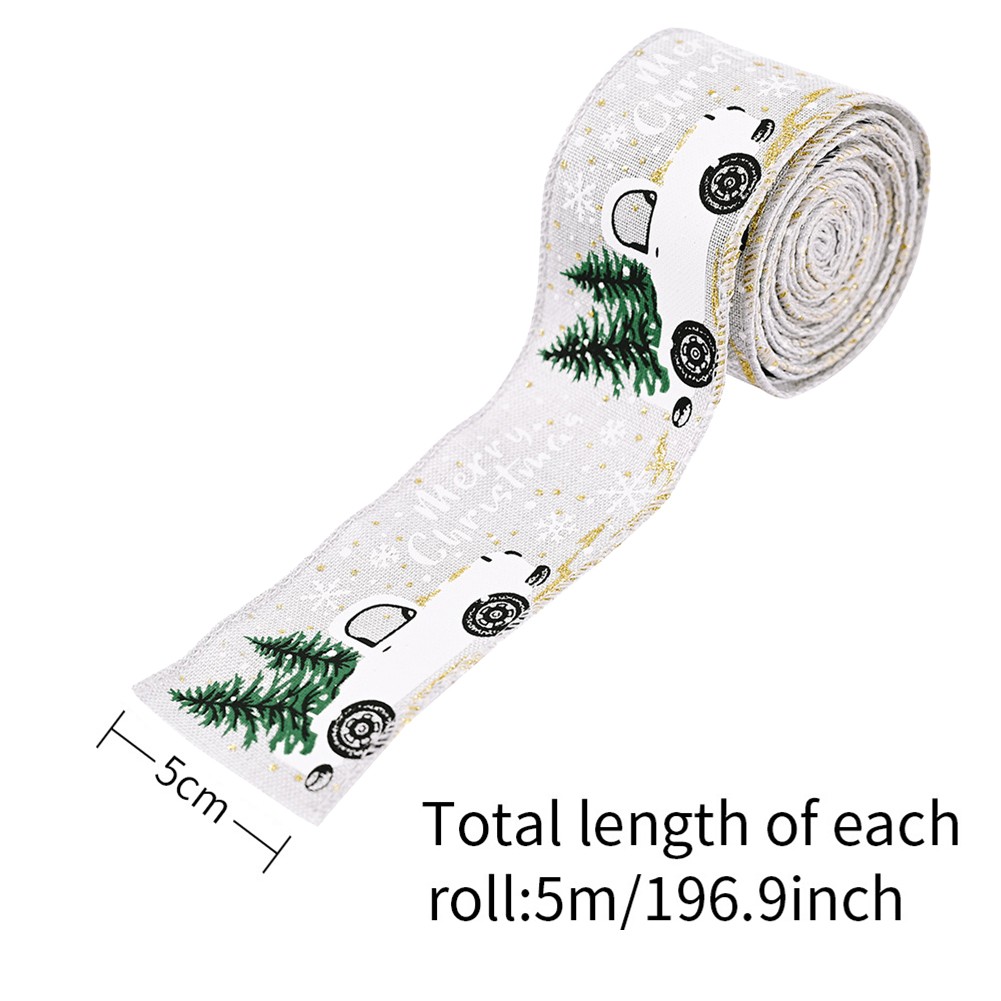Christmas Car Ribbon 5m Colorful Decoration for Christmas Tree & New Year - Picture 31 of 31