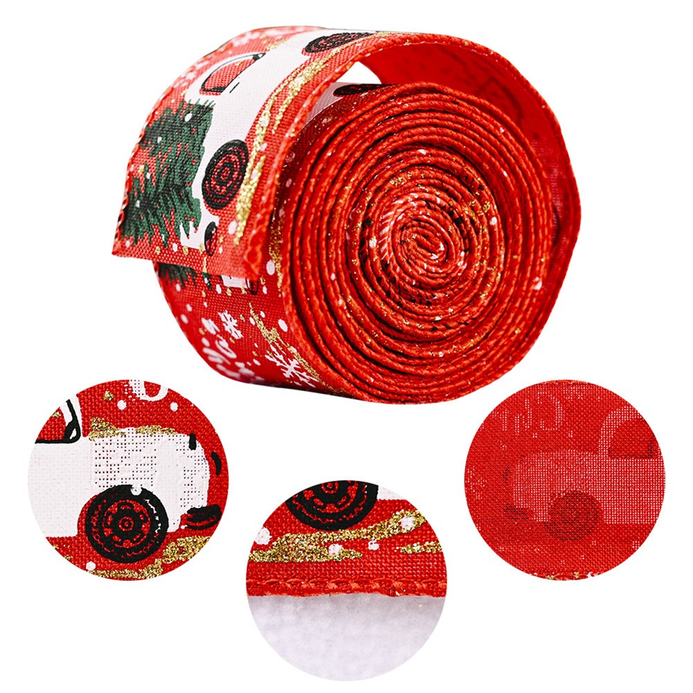 Christmas Car Ribbon 5m Colorful Decoration for Christmas Tree & New Year - Picture 16 of 31