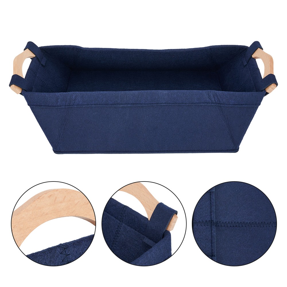 Brandneu Aufbewahrungskorb Decken Kinder Filz Zuhause Zeitschriften Organizer - Bild 26 von 29