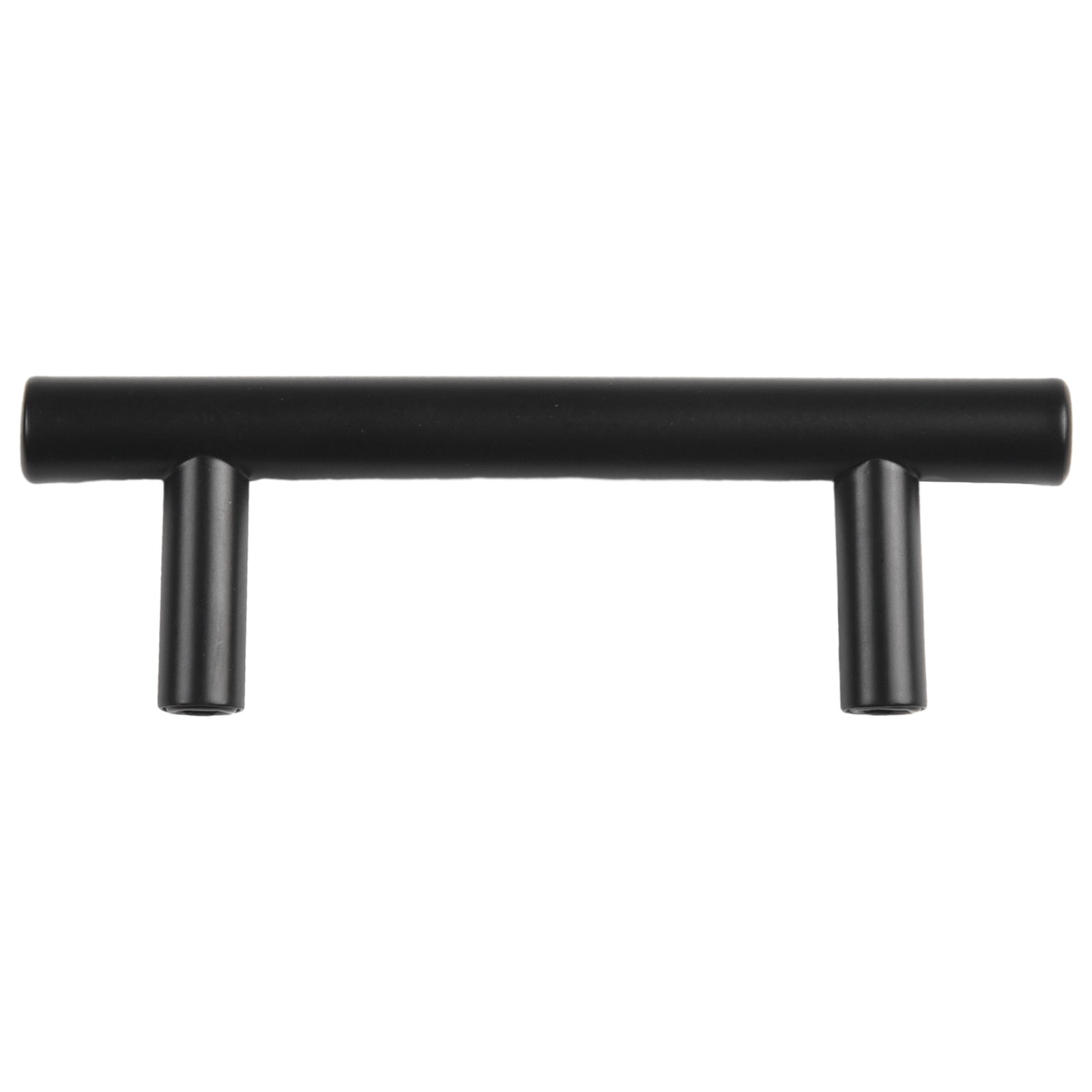 Black Stainless T Bar Kitchen Bathroom Cupboard Cabinet Drawer Door Handle Pull - Picture 30 of 54