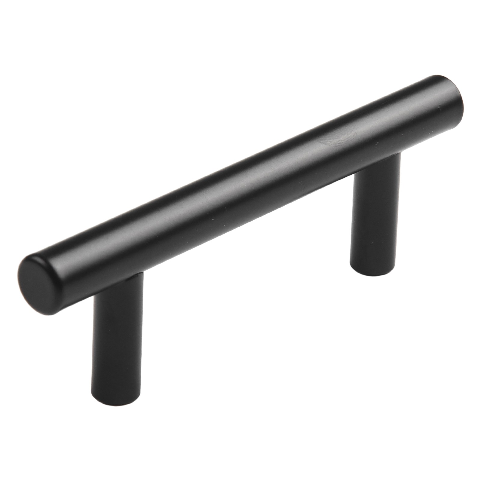 Black Stainless T Bar Kitchen Bathroom Cupboard Cabinet Drawer Door Handle Pull - Picture 31 of 54