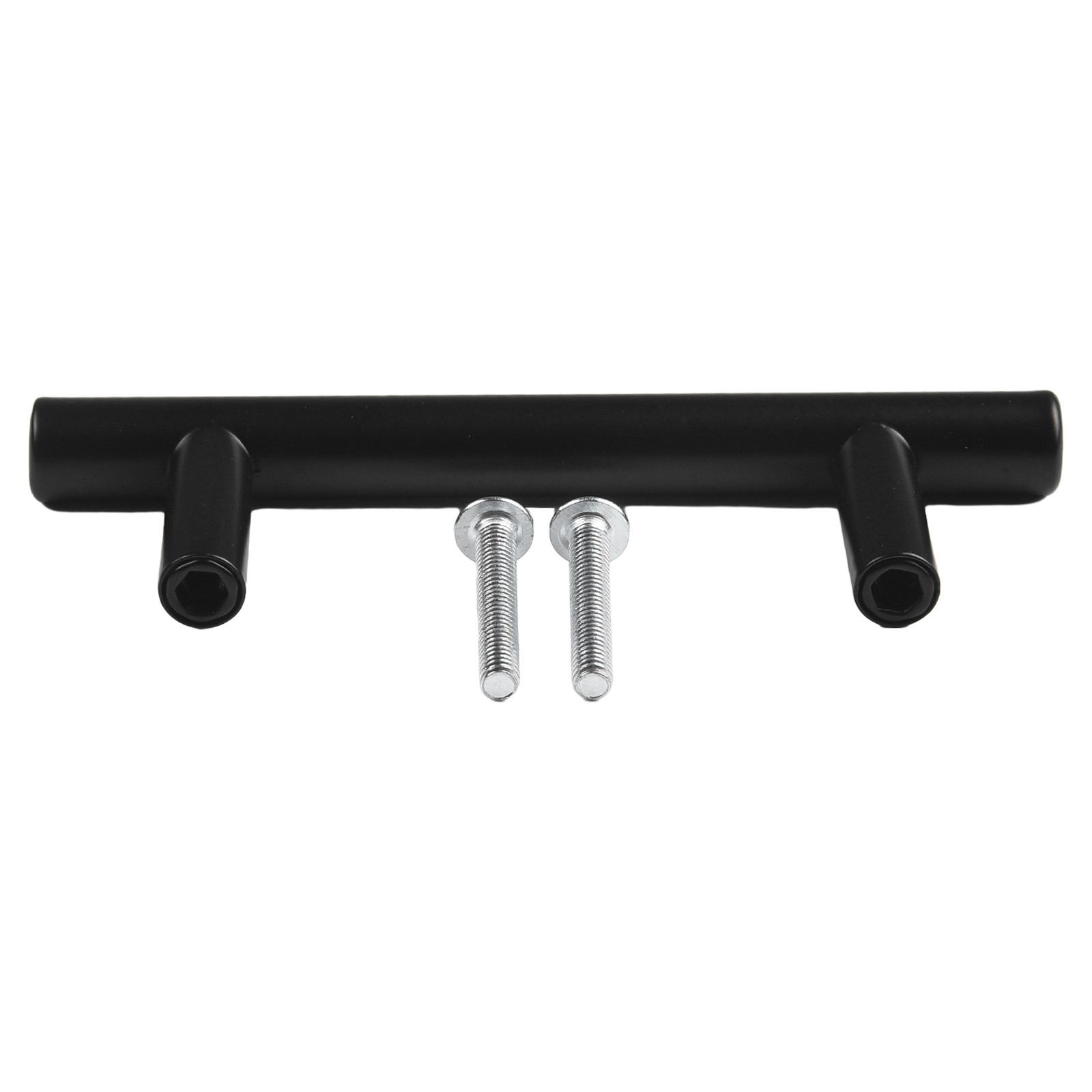 Black Stainless T Bar Kitchen Bathroom Cupboard Cabinet Drawer Door Handle Pull - Picture 39 of 54