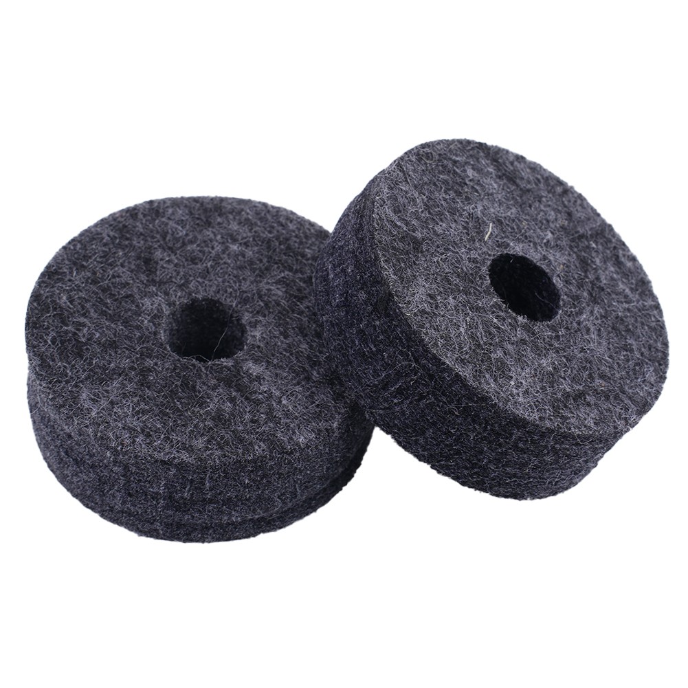 Drum Cymbal Felt Washer Felts Gray/black Round Shape Set 20pcs Crash Best - Picture 29 of 34